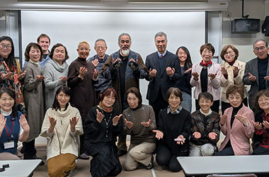 結城氏を囲んで